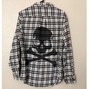 SoulCycle Skull Flannel